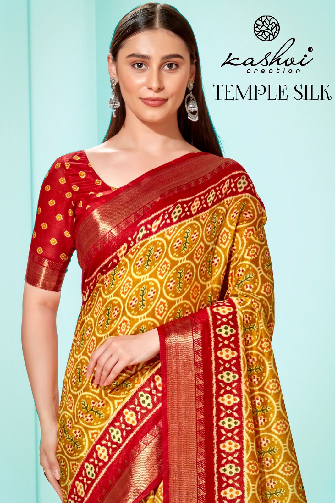 KASHVI CREATION TEMPLE SILK